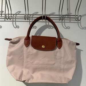 Longchamp Le Pliage small handbag with short handle